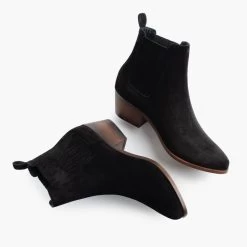 Dreamer Bootie | Black Suede 9 Dreamer Bootie | Black Suede -Fashion Shoes Promotion Store 1024x1024 Women DreamerBootie Black 081321 Flatlay3