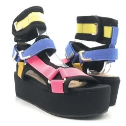 Bella Luna Mia-ST 7 Bella Luna Mia-ST -Fashion Shoes Promotion Store Bella Luna Mia ST Black Multi 4