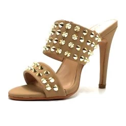 Forever Link Lilli-44 -Fashion Shoes Promotion Store Forever Link Lilli 44 Taupe Nub 3