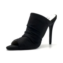 Qupid Frasier-35 17 Qupid Frasier-35 -Fashion Shoes Promotion Store Qupid Frasier 35 Black Stretch Fabric 3